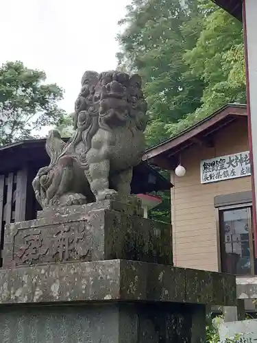 熊野皇大神社の狛犬