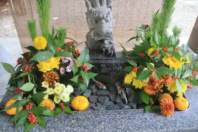 滑川神社 - 仕事と子どもの守り神の手水舎