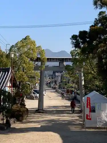 美具久留御魂神社の鳥居