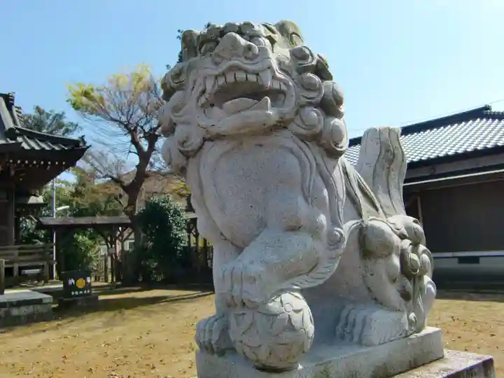 八幡神社の狛犬