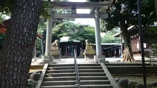 駒留八幡神社の鳥居