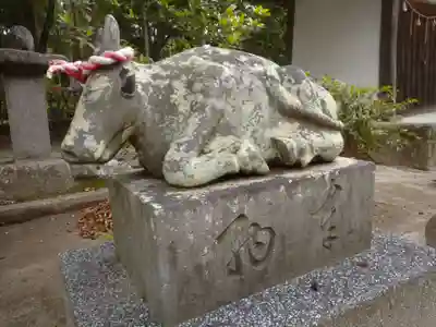 嵐山瀧神社の狛犬