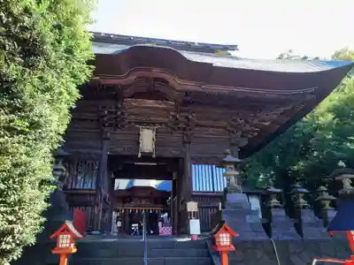 産泰神社の山門・神門