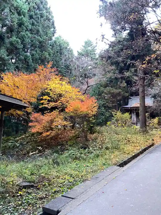 中尊寺の庭園