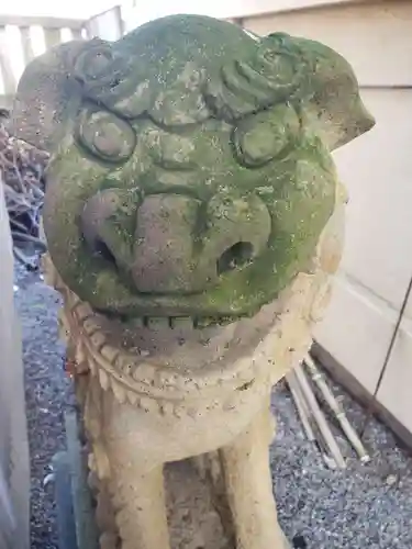 菟橋神社の狛犬