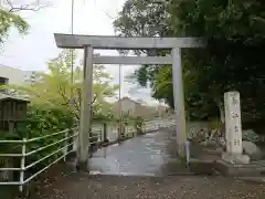 船江上社の鳥居