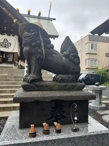 札幌諏訪神社の狛犬