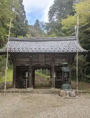 日龍峯寺(高澤観音)(美濃清水)の山門・神門