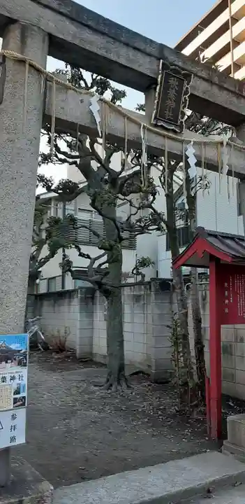 秋葉神社の鳥居