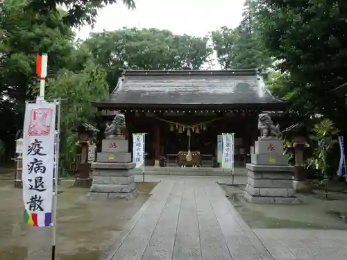 新田神社の本殿・本堂