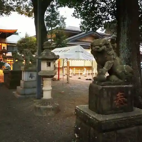 町田天満宮の狛犬