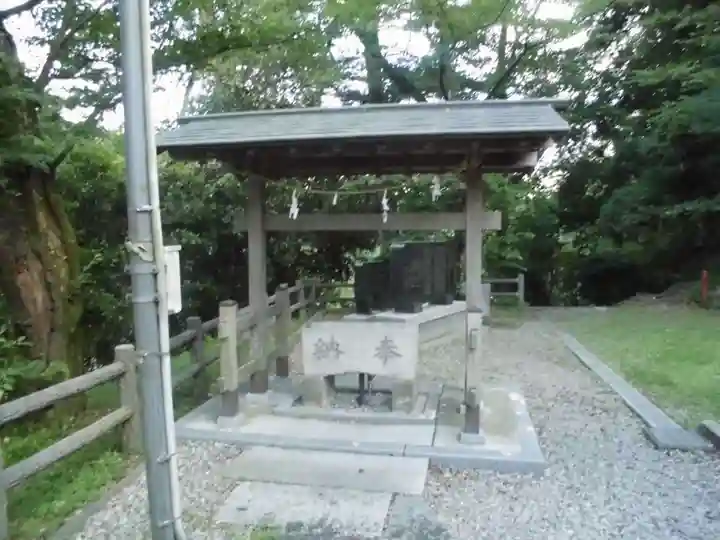 熊野神社の手水舎