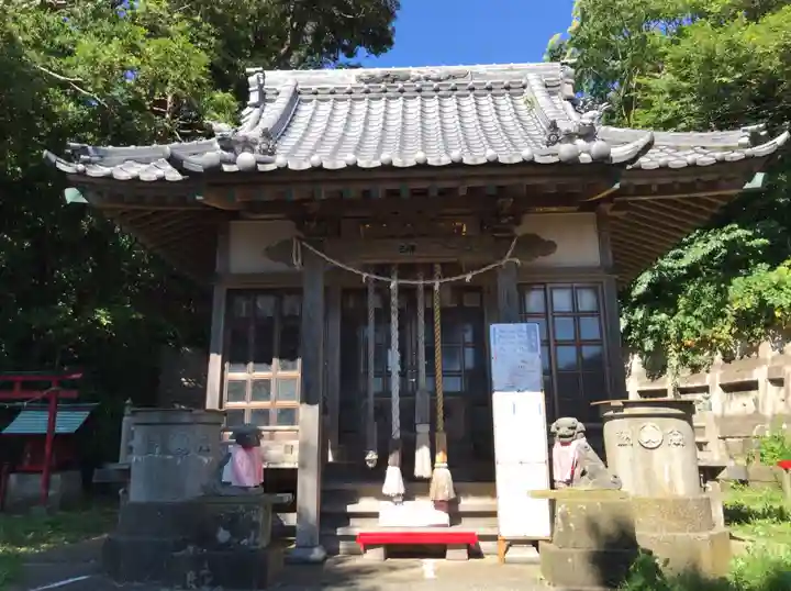 諏訪神社の本殿・本堂