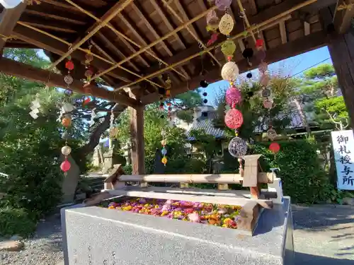 豊景神社の手水