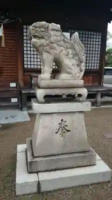 尾上神社の狛犬