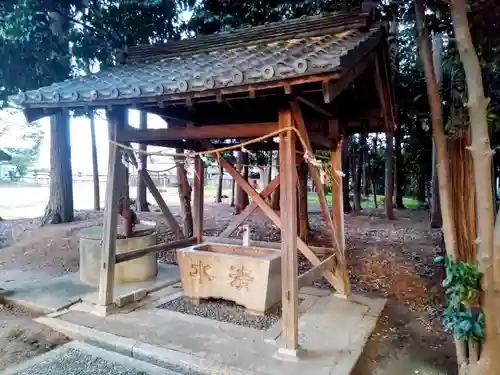 総社（白鳥町）の手水舎