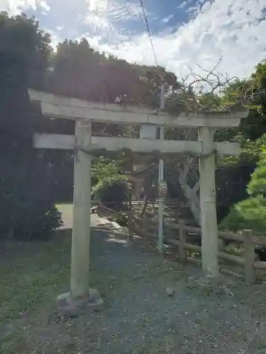 真田神社の鳥居