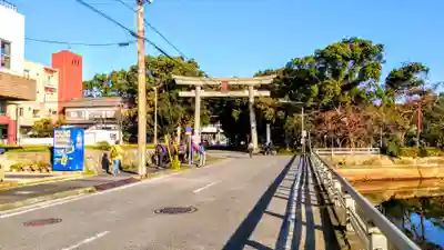 住吉神社(入水神社)の鳥居
