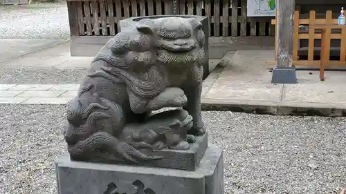縣神社の狛犬