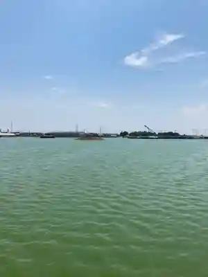 国安天満神社の周辺
