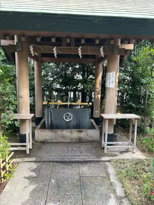 芝大神宮の手水舎