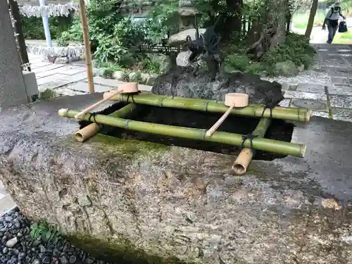 菊田神社の手水舎