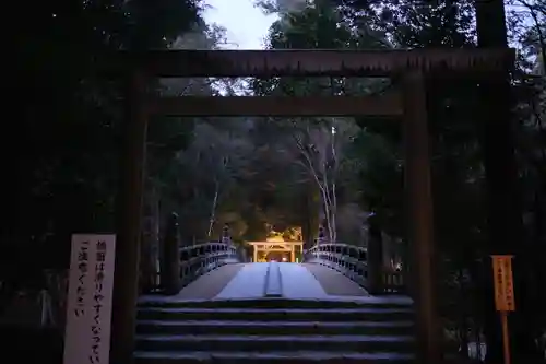 伊勢神宮内宮（皇大神宮）の鳥居