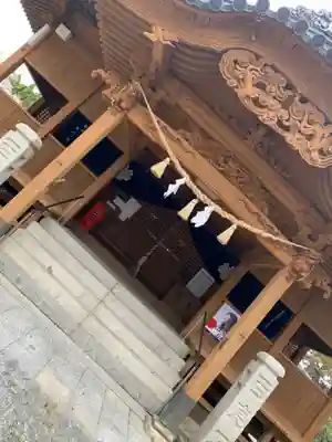 早長八幡宮の本殿・本堂