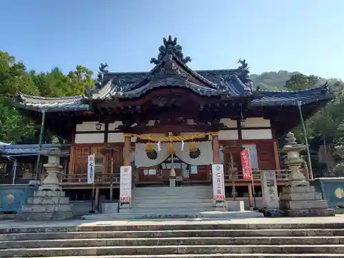 熊箇原八幡神社の本殿