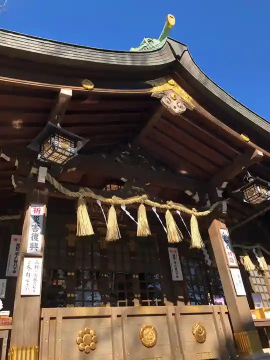 検見川神社の本殿・本堂