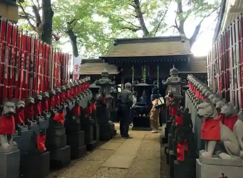 豊川稲荷東京別院の狛犬