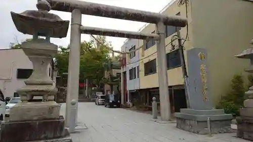 安積國造神社の鳥居