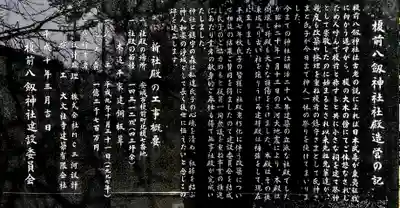 榎前八劔神社の歴史