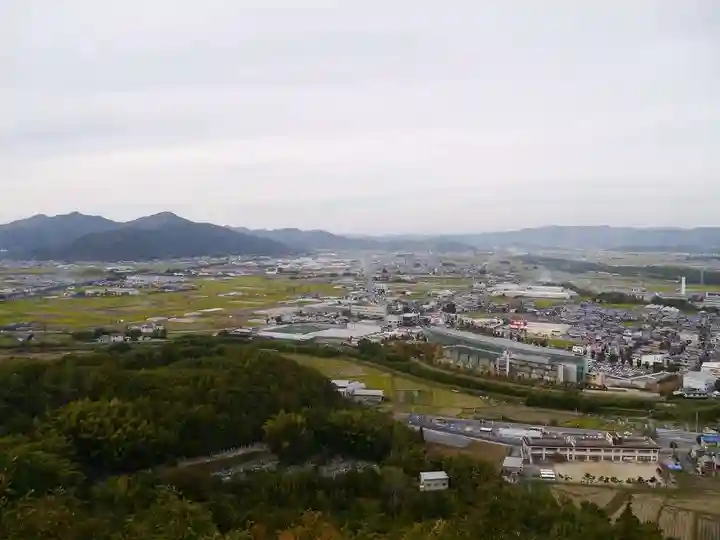 磐栄稲荷宮の景色