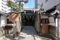 朝日神明宮の鳥居