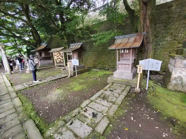 宇都宮二荒山神社の末社・摂社