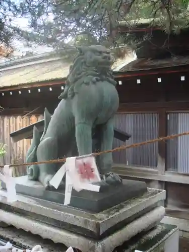 長浜八幡宮の狛犬