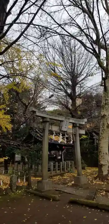 諏方神社の鳥居
