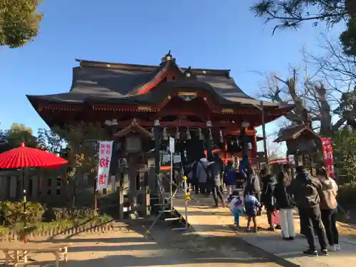 飯香岡八幡宮の本殿・本堂