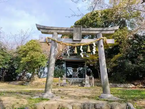 大矢知神社の鳥居