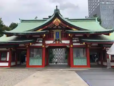 日枝神社の山門・神門