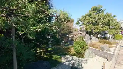 崇福寺の庭園