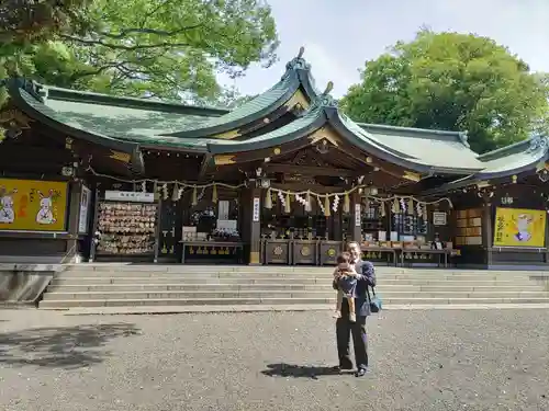 検見川神社の本殿・本堂