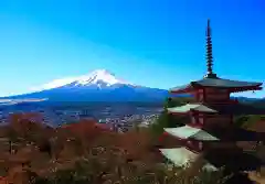 新倉富士浅間神社の景色