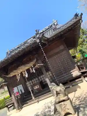 田の首八幡宮の本殿・本堂