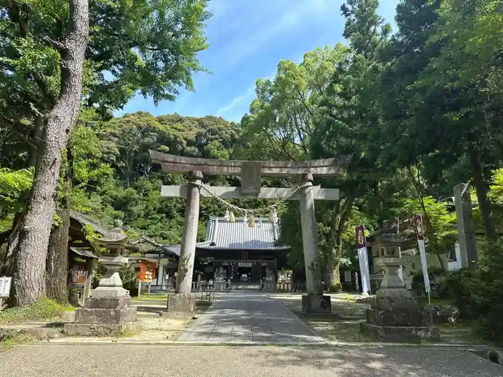八幡神社松平東照宮の鳥居