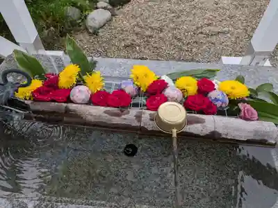 諏訪神社の手水舎