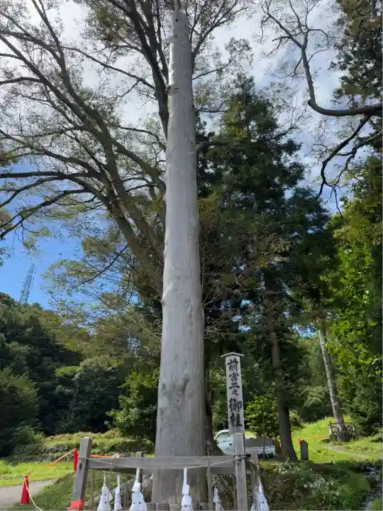諏訪大社上社前宮(長野県)