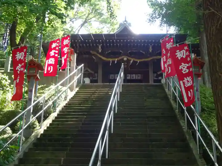 弥生神社の本殿・本堂