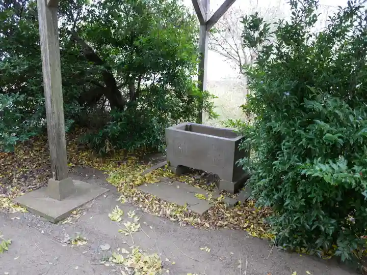 東峰神社の手水舎